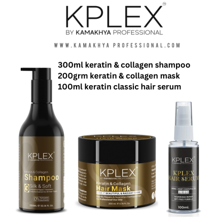 kplex keratin & Collagen combo kit with classic serum